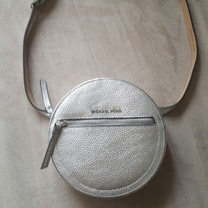 Michael Kors Silver Belt Purse